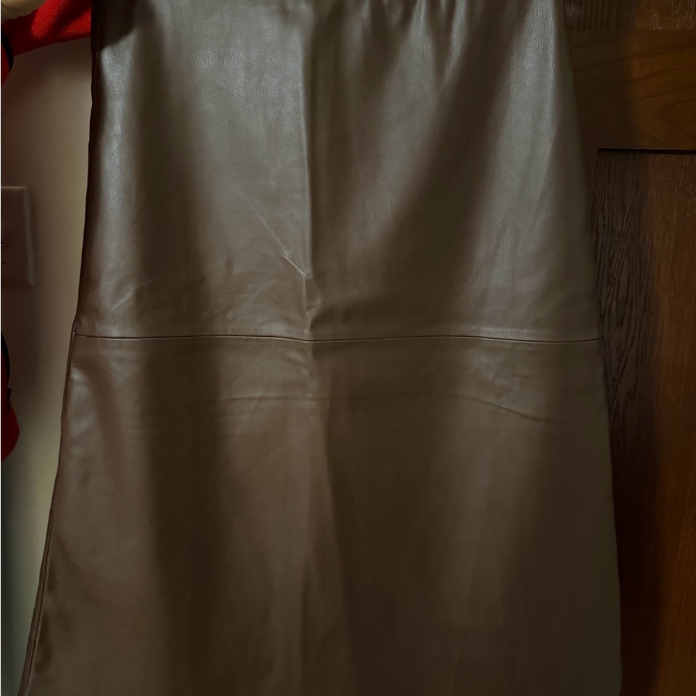 Bohme Brown A-Line Skirt